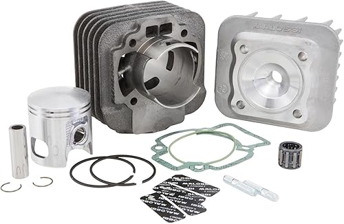 Kit cylindre MALOSSI 70 cc Sport pour filetage (Long) Piaggio, DIESIS, Fly, Free, Liberty, NRG mc2, MC3, S, Storm, TPH, Zip Base SSL Sfera, Vespa, Et2, LX, LXV, Gilera Stalker, Easy Moving, Ice, Derbi - Poukt