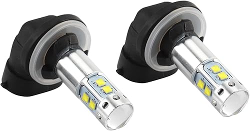 Tbest Ge 886 Ampoule 50 W Phares Antibrouillard et Antibrouillard 2 Pièces 12-24V 50 W Voiture Haute Puissance Lumineux LED Brouillard Ampoules de Jour pour Accent,ampoule voitur - Poukt