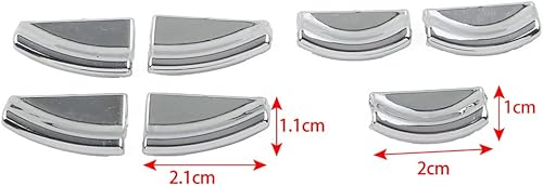 SIKUAI - Kit de décoration pour interrupteur de fenêtre - Chrome - Pour Mercedes Benz A/B/C/E/CLA/GLA/CLS/GLK Classe W176 W246 W204 W212 W463 X166 X204 - Poukt