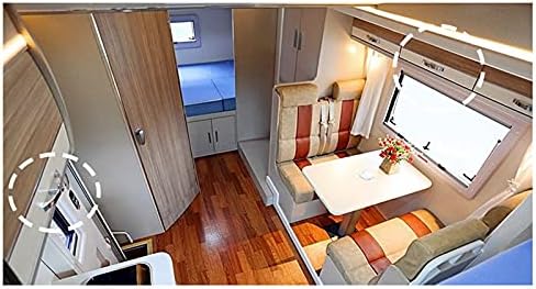 Camping-Car Voiture Lock RV Caravane Bateau Armoire Serrures PoignéE Tiroir Loquet Bouton Serrures Meubles Porte Serrure E - Poukt