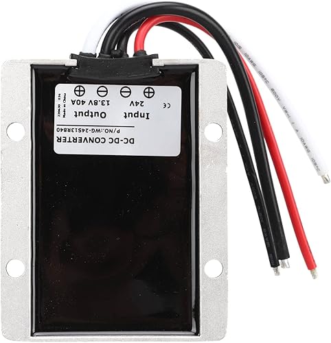 Convertisseur de Puissance, Régulateur de Convertisseur de Tension 24 V à 13,8 V 40 A 552 W Ip68 étanche pour Autoes Ships Yachts Railways Instruments - Poukt