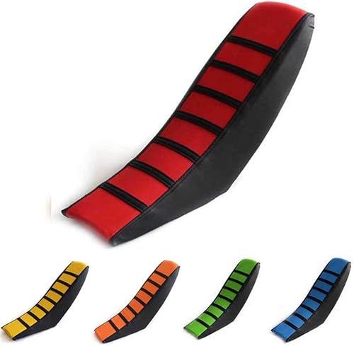 Asudaro Housse De Selle Souple pour Moto, Coussin de siège Souple de Moto Housse de Coussin antidérapante pour Moto Housse de Coussin pour Motos de Cross-Country avec Rayure Noire 800x480mm - Poukt