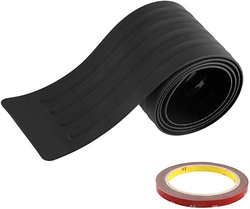 Youngine Protecteur de pare-chocs arrière en caoutchouc universel pare-chocs anti-rayures couverture pour voiture camionnette SUV camion, 104cm / 41 ' - Poukt