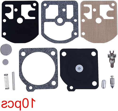 Gubeter Kit, pour carburateurs Stihl 009 010 011 012 011Av & Aveo, pour carburateurs Zama C1S-S1 S1A S1B S1C C1S-Z1 C1S-Z1A, pour carburateurs Zama C1S-H4A C1S-H4B C1S- H4C - Poukt