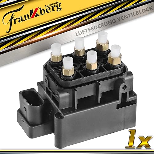 Bloc de soupape de suspension pneumatique Compatible avec A6 4G2,4GC A6 Avant 4G5,4GD A7 Sportback 4GA,4GF A8 4H2,4H8,4HC,4HL 1.8L-6.3L 2009-2018 4H0616005C - Poukt