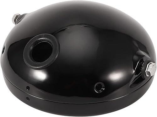 Tbest Phare Led Moto 7 Pouces Homologue, Phare Led Moto 7 Pouces,Couvercle De Phare Rond De Moto,Coquille De Lampe De Moto,Couvercle En Aluminium De Modification De Moto De 7 Pouces Led(Noir) - Poukt