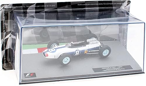 OPO 10 - Voiture Miniature Formule 1 1/43 Compatible avec Ferrari 512 F1 - Lorenzo Bandini - 1964 - FD048 - Poukt