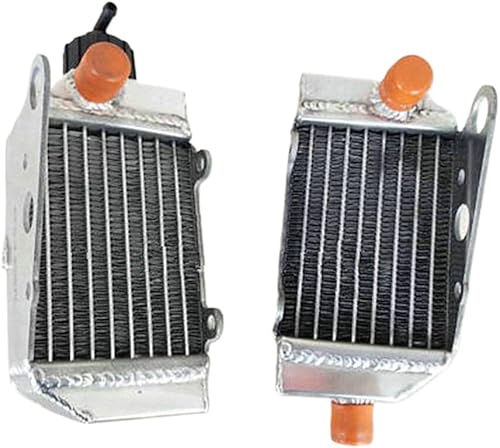 GPI RACING Gauche + droite compatible avec radiateur en aluminium KTM 50 SX/SXS MINI 50cc/49cc 2012-2017 2013 2014 2015 2016 - Poukt