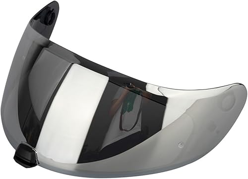 Moto Visière de Casque, visière de Casque, écran Facial, Accessoires de Casque de Moto de Rue compatibles avec C70 FG-17 IS-17 FG-St HJ-20ST HJ-20M (thé)(Revo Red) - Poukt