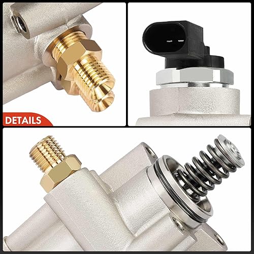 Frankberg Pompe haute pression compatible avec A5 8T3 4.2L 2007-2012 A6 4F2 C6 4.2L 2006-2011 A6 Avant 4F5 C6 2.8L 2006-2011 A8 4E2 4E8 4.2L 2006-2011 2010. Q7 4LB 4,2 l 2006-2010 - Remplacement - Poukt