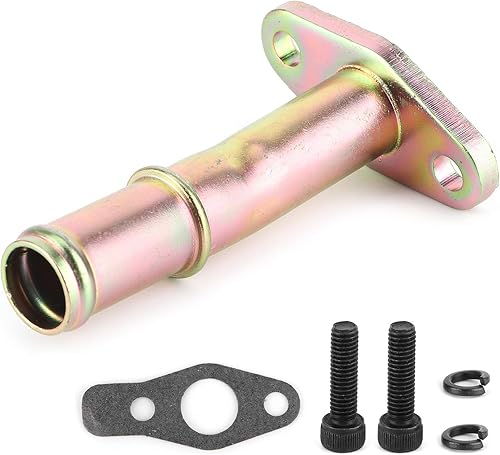 Tube de retour d'huile Turbo en acier inoxydable Kit de tuyau de retour de vidange d'huile en acier inoxydable adapté pour TD02 TF035 TD04 TD05 TD06 KKK K03 - Poukt