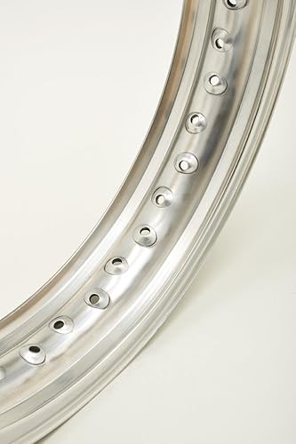 PIRINI MOTO Jante en aluminium type BORRANI RECORD WHEEL RIM WM4 2,50 X 19, 36 trous - Poukt