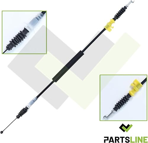 Partsline Câble de poignée de porte intérieure avant ou arrière compatible avec AUDI A1 (8X), A4 (8K), A5 (8T), A6 (4G), A7 (4G), A8 (4H), Q3 (8U), Q5 (8R), TT (8J) - 4H0837099A 4H0837099B - Poukt