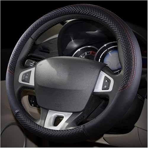 Couverture Volant pour Scenic, Clio Laguna 2, 3, 4, 5, Housse Volant Accessoires Voiture Couvre Volant (Couleur : Blanc) - Poukt