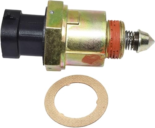 Valve de Contrôle d'Air de Ralenti Soupape de commande d'air de ralenti avec ensemble de connecteurs/convient for Buick Cadillac Chevrolet OLDSMOBILE 17089063, 17111281 Soupape de commande d'air de - Poukt