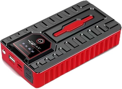 Démarreur de Batterie de Voiture 20 000 MAh pour 12 V, Batterie 12 V, Booster de Batterie, Boîte de Saut, Chargeur Portable et Câbles de Démarrage pour Moteurs 7,0 L et Moteurs - Poukt