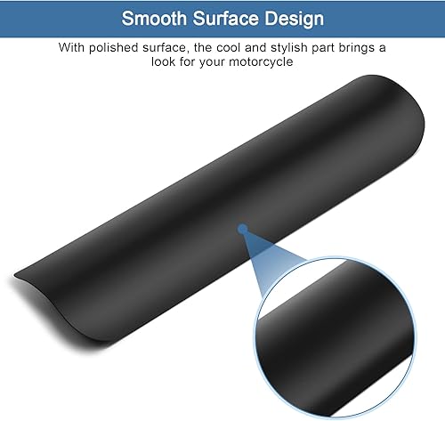 Bouclier Thermique, Pare Chaleur Échappement de Moto, Cache de Silencieux D'échappement de Moto, Couvercle Protection D'échappementThermique Tuyau D'échappement Heat Shield(Noir) - Poukt