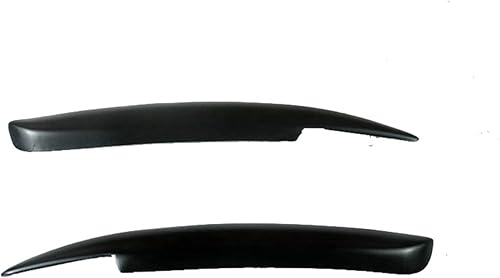 WuYyyyy Sourcils de Phares,Ajustement pour BMW 1 Series E81 E82 E87 E88 2005~2008 2009 2010 Voiture Phare Avant Sourcils paupières couvercles Kits de carrosserie Tuning.,Carbon - Poukt