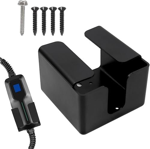 TAOLE Câble Chargeur Voiture Électrique | Boîtier Charge Mural | Câble Chargeur EV | Étui Prise Véhicule Électrique | Support De Boîtier De Charge en Métal | Support De Boîtier De Commande Universel - Poukt