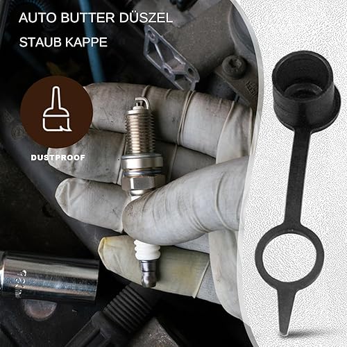 Zerk Caps Capuchons de protection pour graisseurs et graisseurs - Capuchons anti-poussière Zerk Fitting - Polyvalent et robuste - Pour protection de moto - Poukt