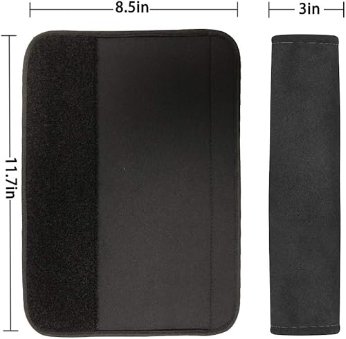POLERO Housse de ceinture de sécurité universelle pour voiture, camion, SUV, avion, galaxie et loup imprimé doux pour ceinture de sécurité pour adultes et enfants - Poukt