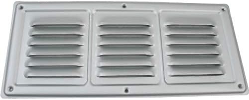 Grille d'aération en tôle d'aluminium pour caravane, camping-car, caravane, bateau 360 x 160 cm - Poukt