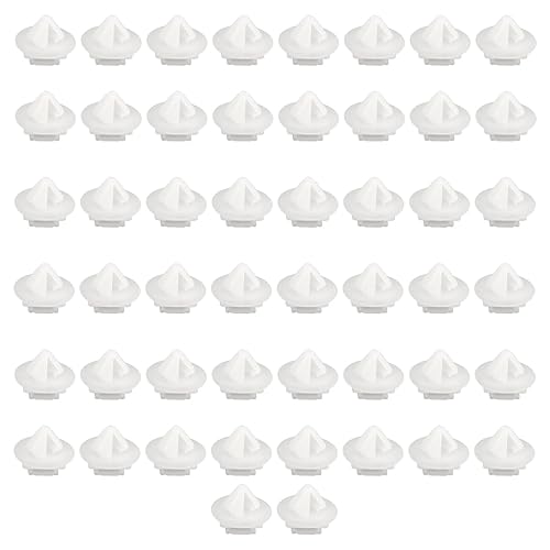 Clip de moulure de porte de voiture 50pcs 856540 Remplacement résistant à l'abrasion pour 106 206 207 306 307 806 1007 - Poukt