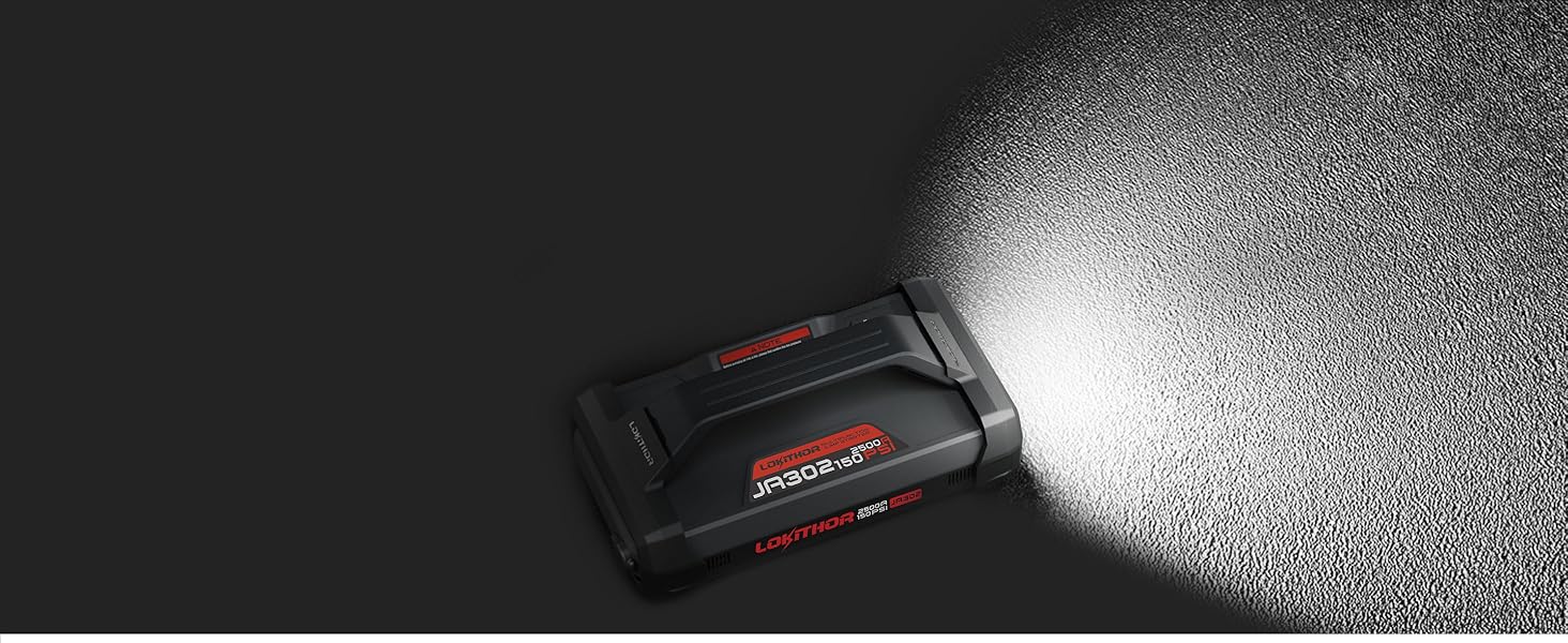 LOKITHOR Booster Batterie Voiture avec Compresseur