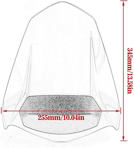 YIJIEBAO Capot de Protection de siège arrière de Moto adapté for KTM 1290 Super Duke R Superduke R 2019 2018 2017 2016 2015 2014 Partie de la Section de Queue(Carbon Fiber) - Poukt