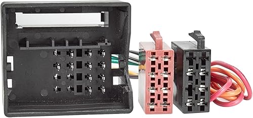tomzz Audio 7039-000 Câble Adaptateur Radio Compatible avec Opel Astra Antara Corsa Tigra Vectra Zafira à partir de 2003 Quadlock sur Norme ISO 16 pôles - Poukt