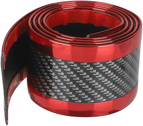 ihreesy Autocollant de Seuil de Porte de Voiture, Universel Autocollant de Protection pour Seuil de Porte de Voiture en Fibre de Carbone Protecteur de Pare-Chocs Scuff Scratch Résistant - Poukt
