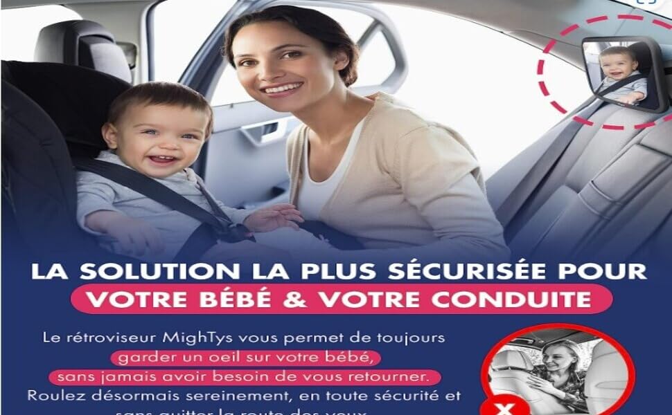 Miroir voiture bébé