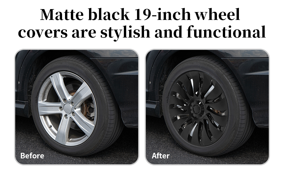 Les roues de 19 pouces couvrent le remplacement