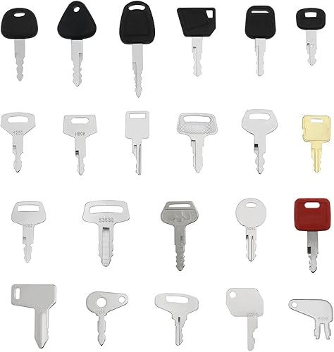EMSea 22pcs Jeu de Clés de Démarrage Compatible avec H800 5P8500 14607 D250 S450 787 H806 F900 777 92274 T250 1051 HD620 HD62 K250 34B KX KX-2 53630 459A 52160 301 - Poukt