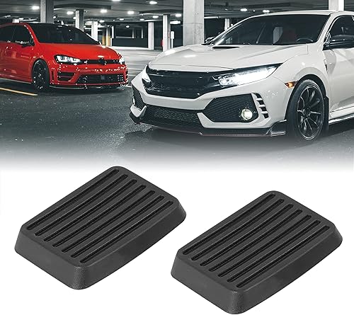 X AUTOHAUX Paire Frein Embrayage Pédale Garniture Caoutchouc Couvercle pour Voiture 3282524000 - Poukt