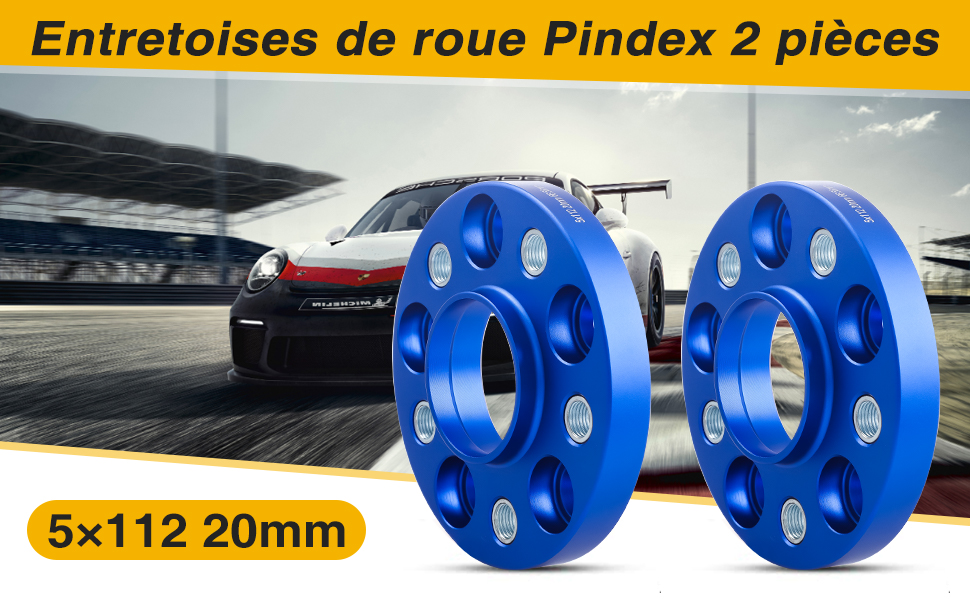 elargisseurs 5x112mm 20mm M14x1.5