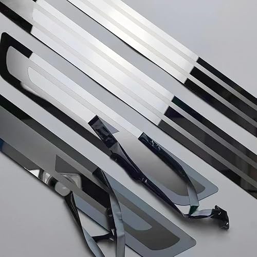4PCS Voiture Barres de Seuil de Porte en Acier Inoxydable pour Peugeot 308 SW II 2017-2021,Protecteur de PéDale de Seuil de Porte,Pédale de Bienvenue Anti-Rayures - Poukt