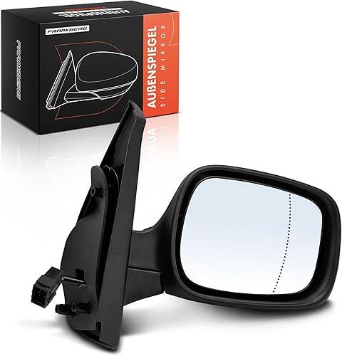 Frankberg Rétroviseur extérieur électrique droit 5 broches compatible avec Kangoo KC0/1 2001-2024 - Poukt