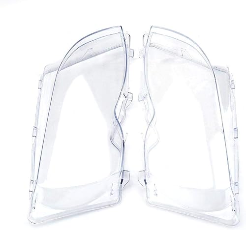 Lentilles de phare, Duokon Lentilles De Phare, 2 pcs PC Phare De Voiture Transparent Couvercle De Lentille pour 3 Série E46 01-05 Facelift 63126924043 63126924044 - Poukt