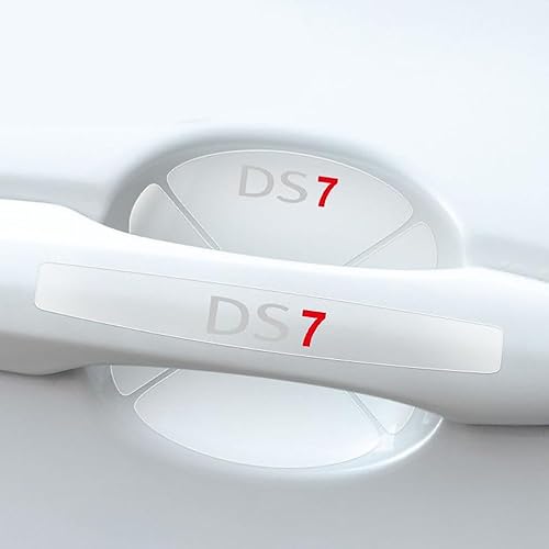 CWMMS Film Protecteur pour Poignée de Porte de Voiture pour DS 7, Film de Protection Anti-Rayures et Étanche pour Poignée de Porte de Voiture - Poukt