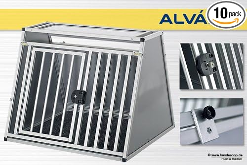 Alvaris Caisse de transport pour chien Senta en aluminium - Poukt