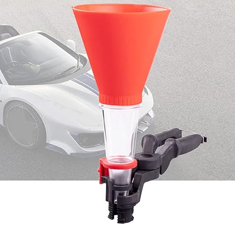 YUNNUO Entonnoir à Huile, Entonnoir réglable d'huile Moteur Universel pour Automobiles, Entonnoir à Huile Adaptateur Tout-en-Un (Entonnoir avec Base de Serrage) - Poukt