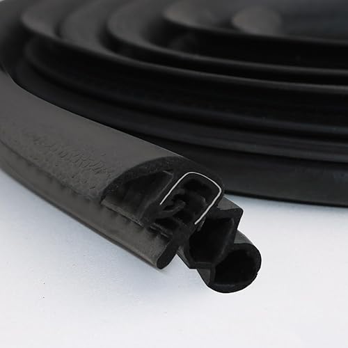 OMAC Joint de porte de voiture en caoutchouc 4 m - Protection des bords - Compatible avec Citroën Berlingo 1996-2009 - Poukt