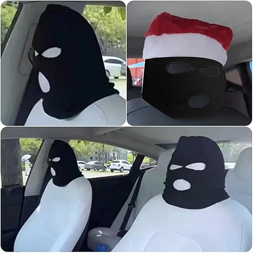 Firulab Chapeau drôle pour Couvre-siège Voiture, Housse d'appui-Voiture personnalisée, Housse d'appui-tête Respirante personnalisée Universelle, décoration intérieure Auto - Poukt