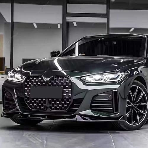 YujieNB Séparateur de Pare-Chocs Avant de Voiture pour BMW 4 Series G26 420i 430i i4 M50 2021-2024,matériau ABS,Spoiler Avant de Voiture - Poukt