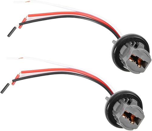 Ampoules Socket 2 Pièces T20 Ampoule Douille Porte Lampe Connecteur d'Extension Support 7443 LED Prises Adaptateur de Connecteur de Faisceau Pré Câblé pour Voiture Moto - Poukt