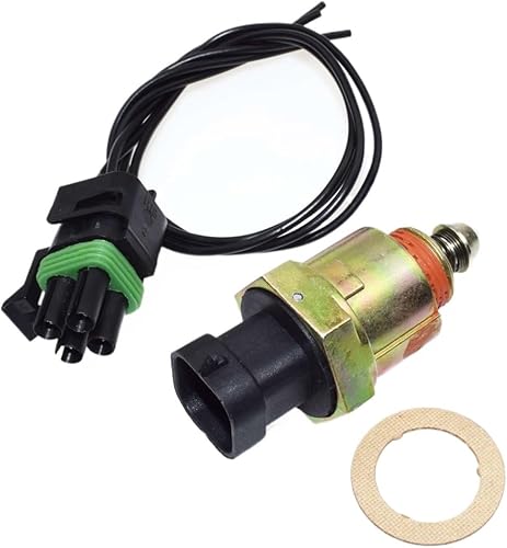 Valve de Contrôle d'Air de Ralenti Soupape de commande d'air de ralenti avec ensemble de connecteurs/convient for Buick Cadillac Chevrolet OLDSMOBILE 17089063, 17111281 Soupape de commande d'air de - Poukt