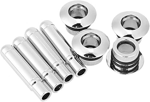 Qiilu Couverture de broches de verrouillage de porte de voiture, décoration de bouton de verrouillage de porte de voiture en alliage d'aluminium adapté pour la galvanoplastie Cruze Malibu - Poukt