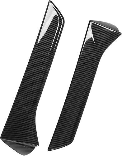 Aileron Latéral de Fenêtre Arrière de Voiture, 2 Pièces Garniture Extérieure D'aile de Séparateur Latéral de Fenêtre Arrière Gauche Droite de Remplacement pour Seat - Poukt