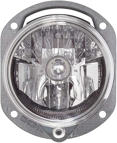 HELLA 1N0 010 294-001 Halogène/Ff-Projecteur Antibrouillard - 90Mm Essential - 12V - Rond - Montage Encastré - Disperseur Limpide - Couleur Du Voyant: Transparent - Droite/Gauche - Poukt